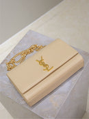 Yves Saint Laurent Kate Medium Crossbody Bag In Grained Leather