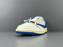 Fragment x Travis Scott x Air Jordan 1 Low OG SP Sail Military Blue