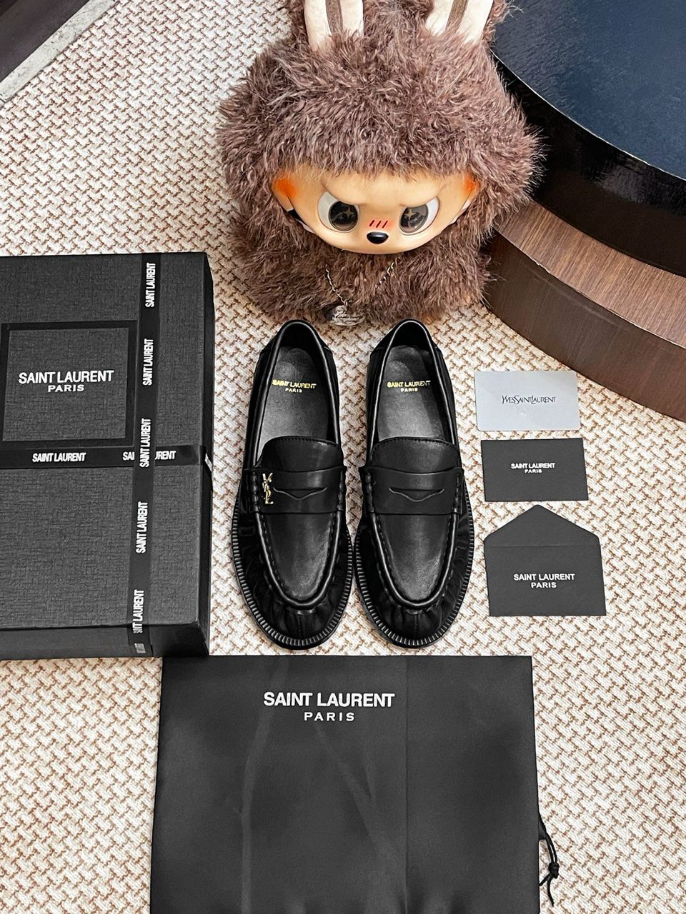 Mocassim YSL Black.