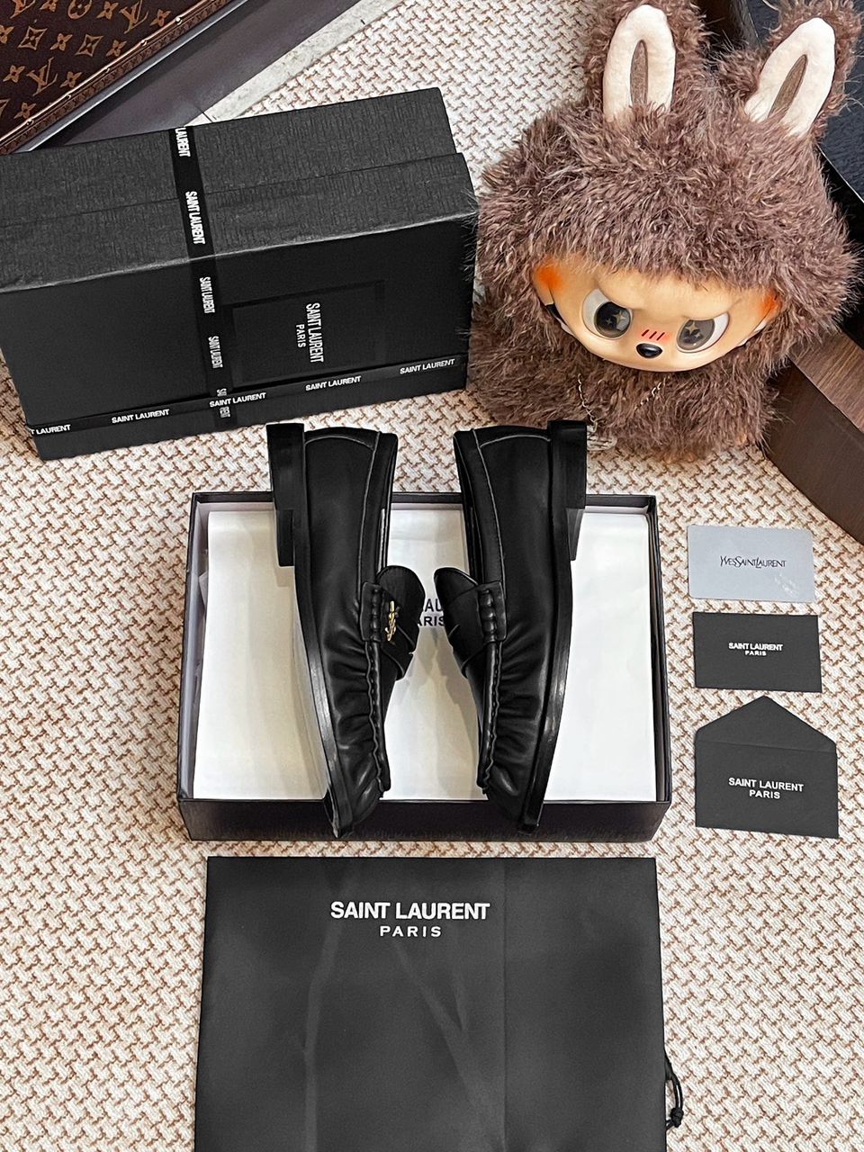 Mocassim YSL Black.