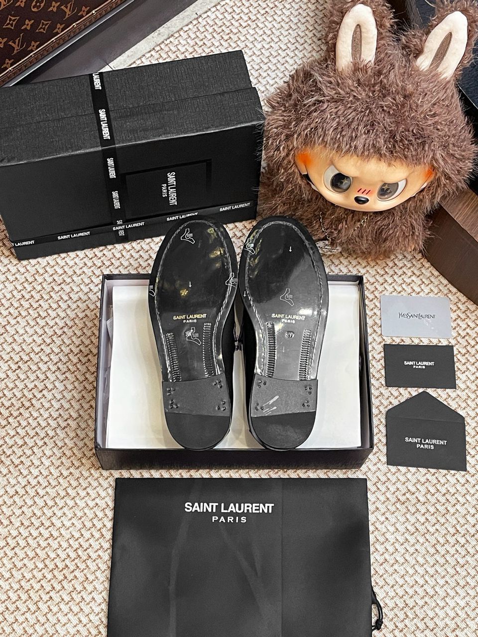 Mocassim YSL Black.