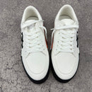 Off-White Vulcanized White Low Top Sneakers Canvas