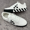 Off-White Vulcanized White Low Top Sneakers Canvas