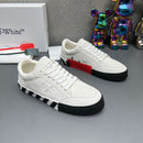 Off-White Vulcanized White Low Top Sneakers Canvas