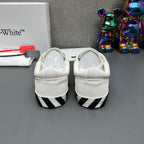 Off-White Vulcanized White Low Top Sneakers Canvas