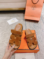 Hermes Chypre brown Sandal