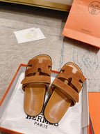 Hermes Chypre brown Sandal