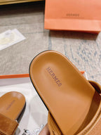 Hermes Chypre brown Sandal