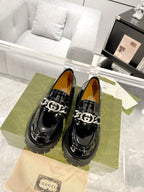 Mocassim Gucci Interlocking GG Black