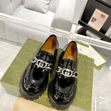 Mocassim Gucci Interlocking GG Black