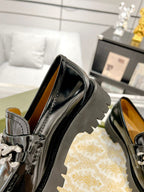 Mocassim Gucci Interlocking GG Black