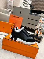 Hermès Bouncing Sneaker  Preto e Branco.