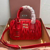 Bolsa Miu Miu Arcadie Mini Red