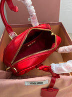 Bolsa Miu Miu Arcadie Mini Red