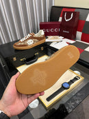 Gucci G75 Interlocking G - Brown Suede