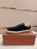 Loro Piana Tennis Walk Sneakers Black