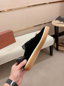Loro Piana Tennis Walk Sneakers Black