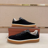 Loro Piana Tennis Walk Sneakers Black