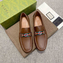 Mocassim GUCCI GG - Marrom