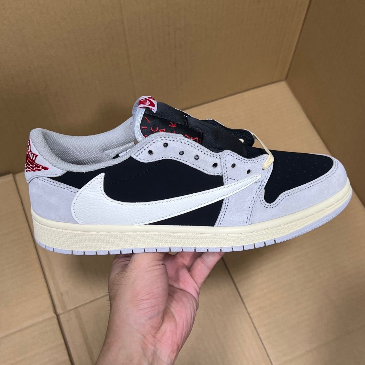 Jordan 1 Retro Low OG Travis Scott Black