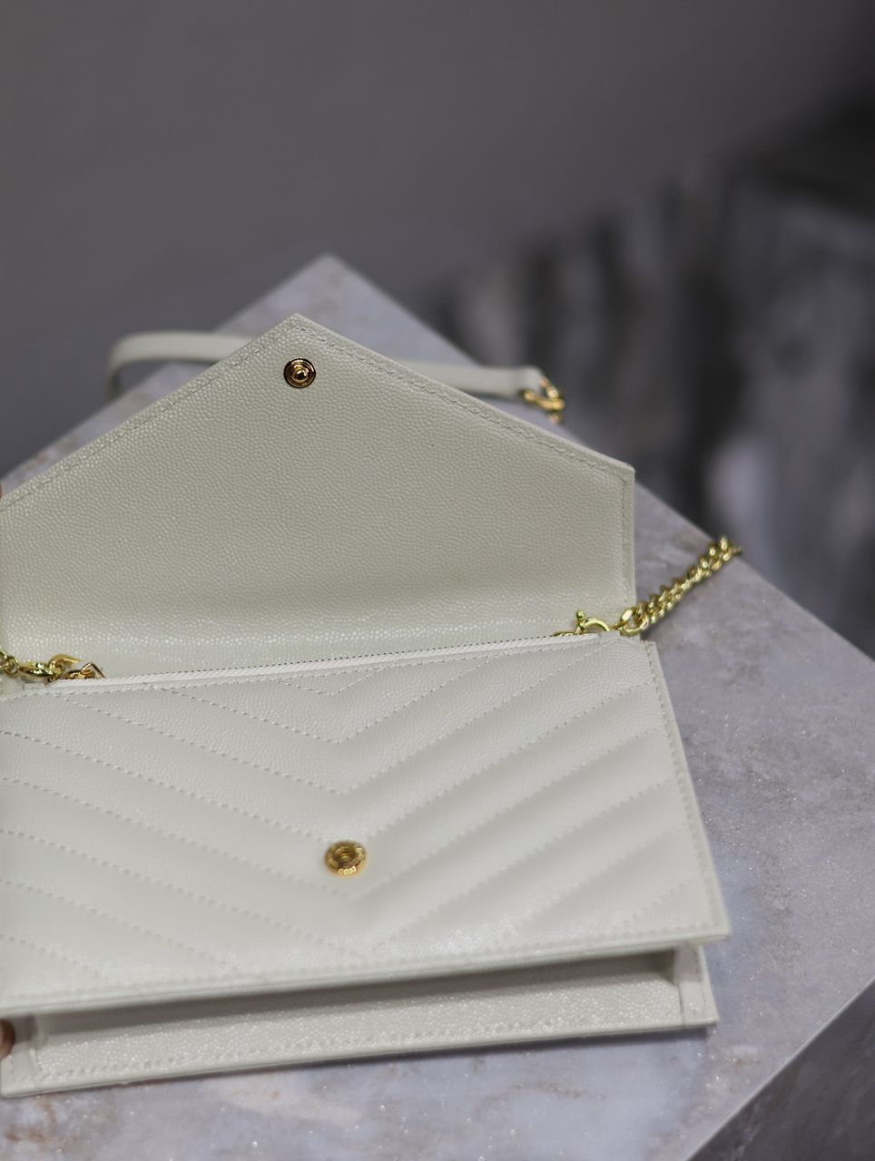 Saint Laurent Should Bag White