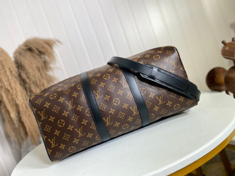 Bolsa de Viagem Keepall Bandouliere 45 Monogram Macassar