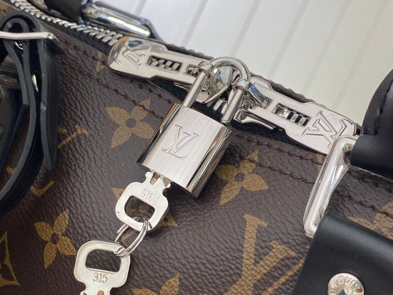 Bolsa de Viagem Keepall Bandouliere 45 Monogram Macassar