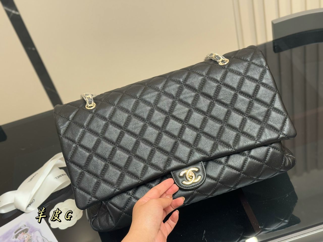 Bolsa Chanel Classic Single Flap Maxi
