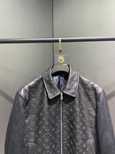 Jaqueta De Couro Louis Vuitton