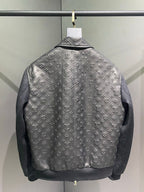 Jaqueta De Couro Louis Vuitton