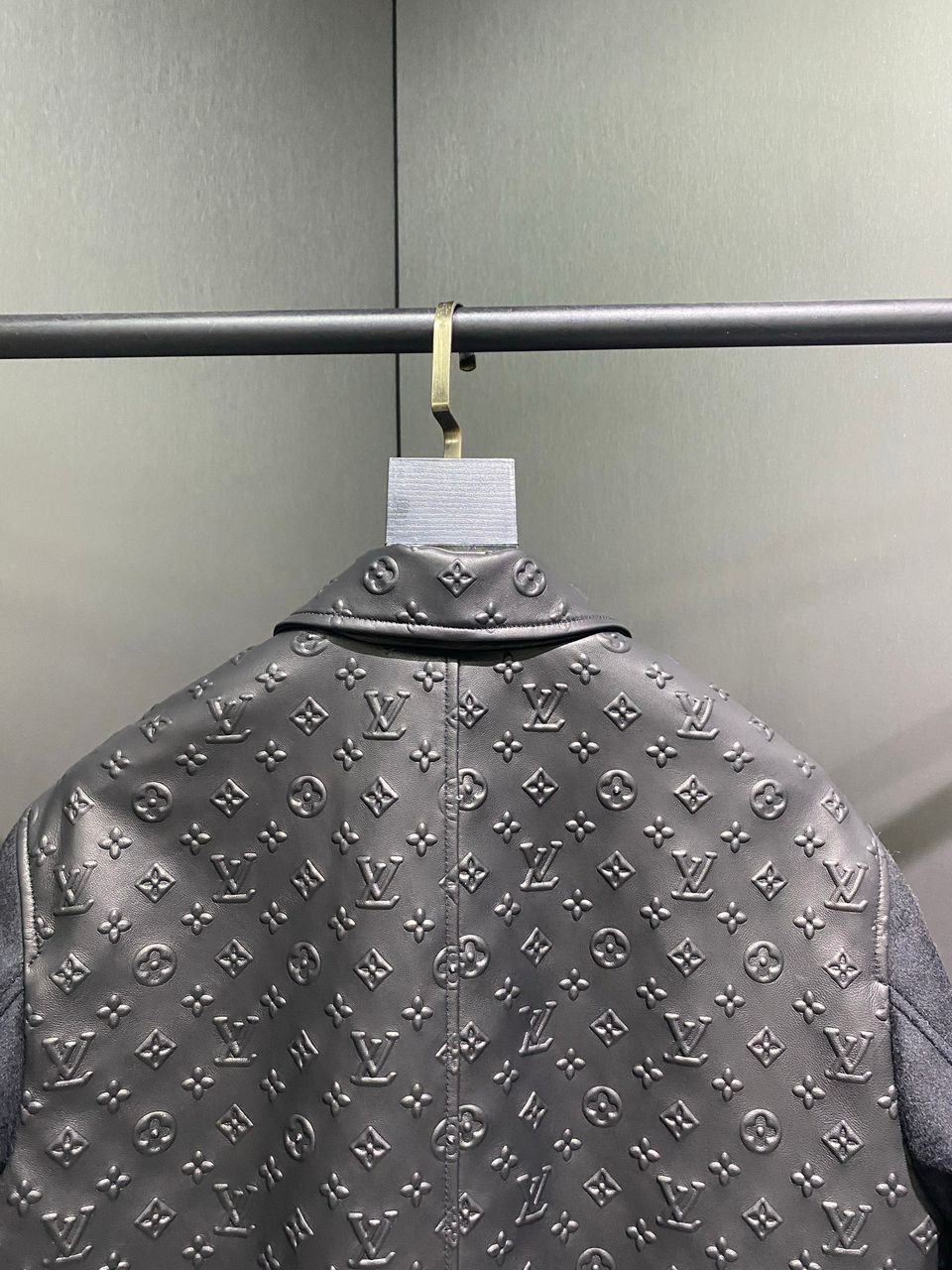 Jaqueta De Couro Louis Vuitton