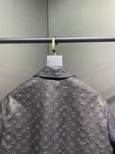 Jaqueta De Couro Louis Vuitton