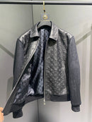 Jaqueta De Couro Louis Vuitton