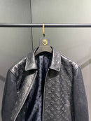 Jaqueta De Couro Louis Vuitton