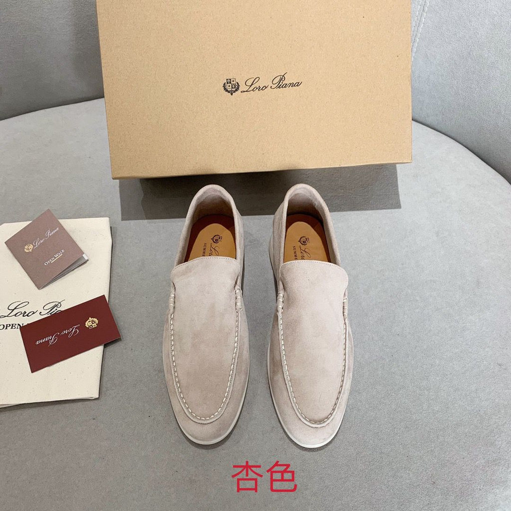 Loro Piana Open Walk Camurça Bege ( Pronta entrega )