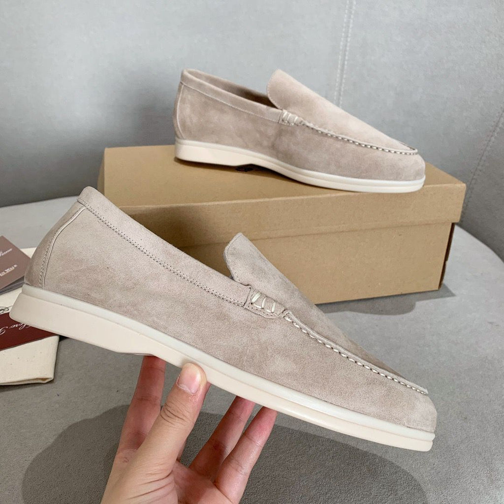 Loro Piana Open Walk Camurça Bege ( Pronta entrega )