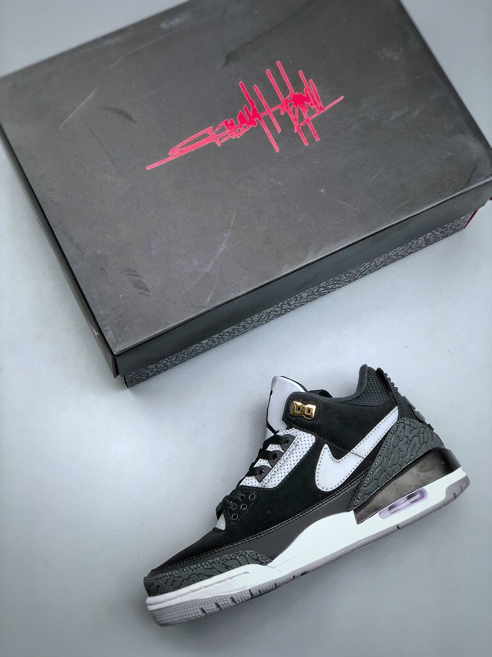 Air Jordan 3 Retro Tinker SP Black Cement