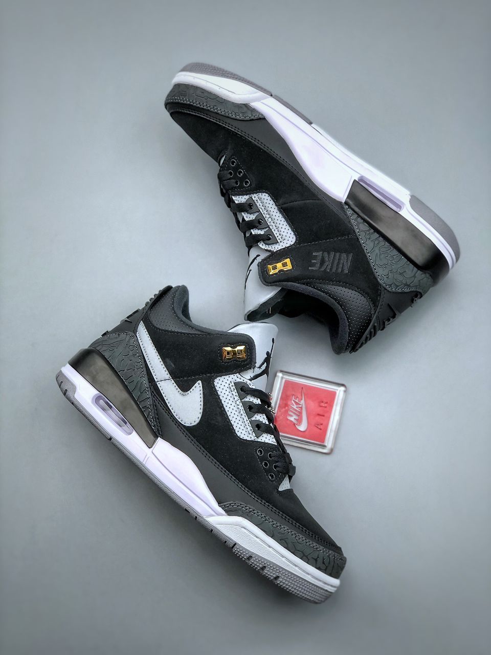 Air Jordan 3 Retro Tinker SP Black Cement