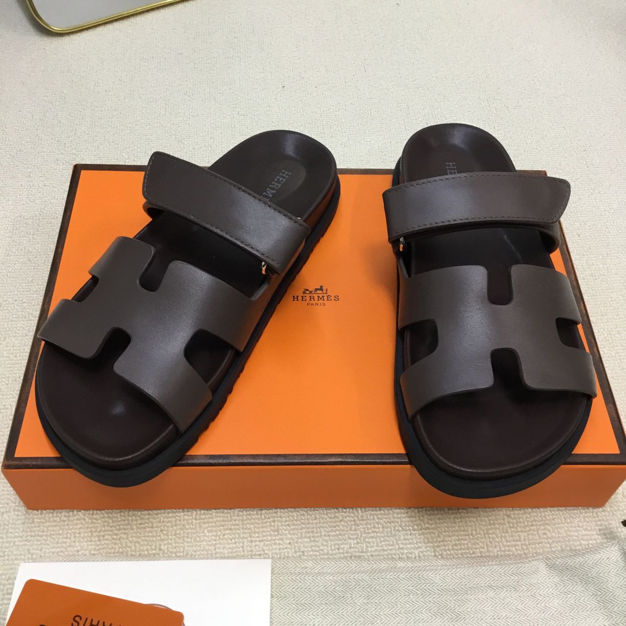 Hermes Chypre Sandal Coffee