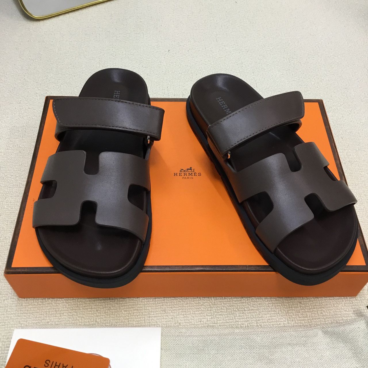 Hermes Chypre Sandal Coffee