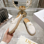 suede mule by Christian Dior