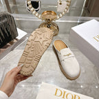 suede mule by Christian Dior