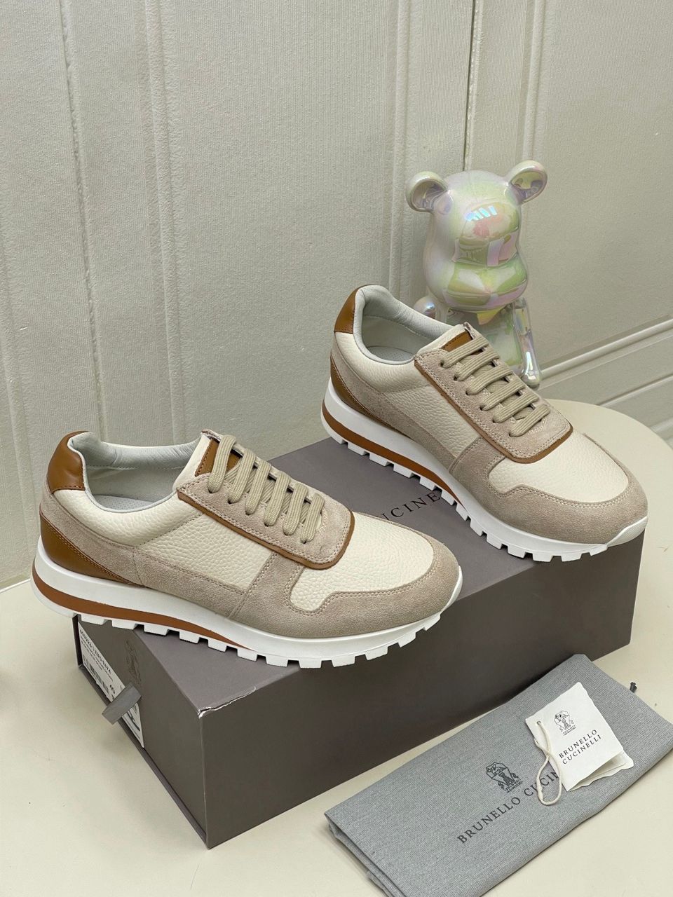Brunello Cucinelli Suede Sneakers