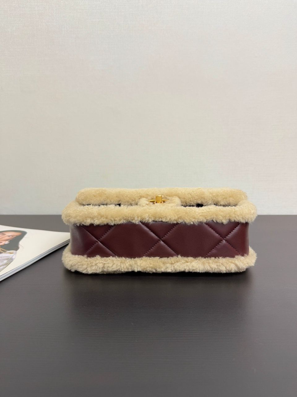Chanel Shearling Flap