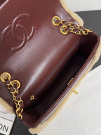 Chanel Shearling Flap