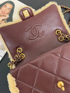 Chanel Shearling Flap