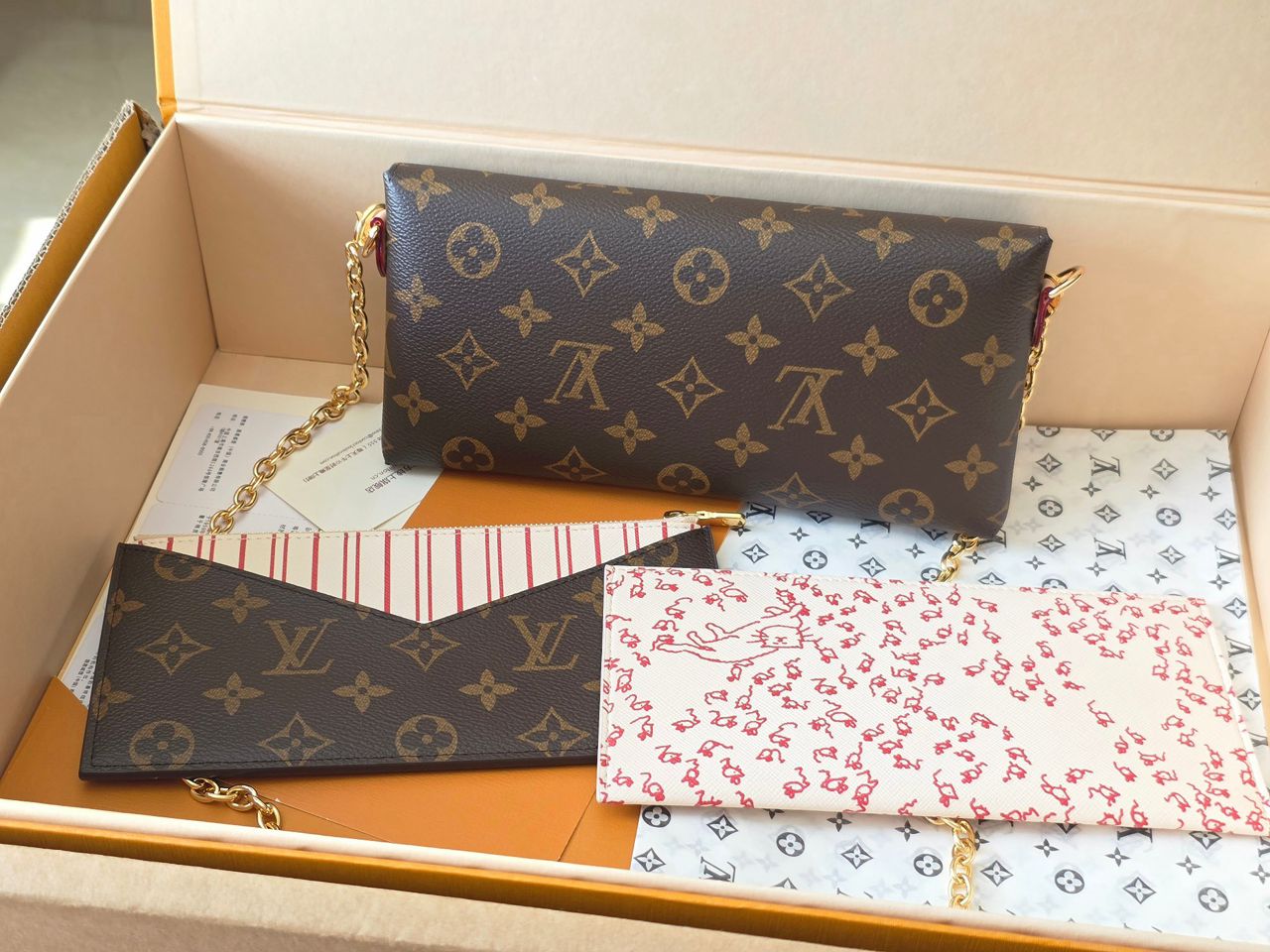 Bolsa Louis Vuitton Kirigami Organizer On Chain
