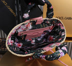 Dolce & Gabbana Kendra Small Raffia Tote Bag