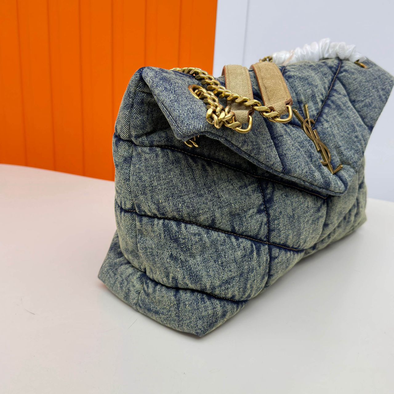 Bolsa Saint Laurent Puffer Medium Shoulder Bag