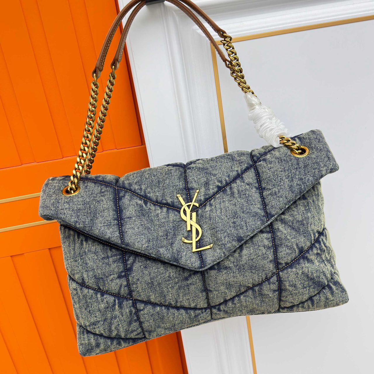 Bolsa Saint Laurent Puffer Medium Shoulder Bag